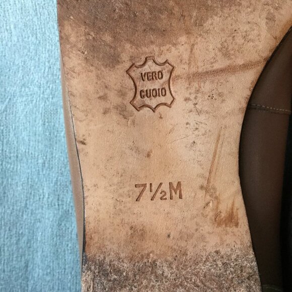 Enzo Angiolini Liberty Tri Tone Leather Flats - Picture 12 of 14